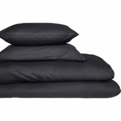 CALANQUES - Lot De 2 Taies D'oreiller En Coton - Gris Calabrun 65x65ccm -Doublures De Lit Soldes 2024 TAIE D 39 OREILLER CALANQUES 26437705 D 2