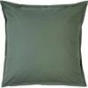 FLORE - Lot De 2 Taies D'oreiller En Percale De Coton - Vert Cèdre 65x65cm 1 FLORE - Lot De 2 Taies D'oreiller En Percale De Coton - Vert Cèdre 65x65cm -Doublures De Lit Soldes 2024 TAIE D 39 OREILLER FLORE 26440408 F 1