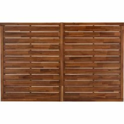 THAO - Tête De Lit En Acacia Massif - Bois Foncé L160cm -Doublures De Lit Soldes 2024 TETE DE LIT THAO 27340295 F 1