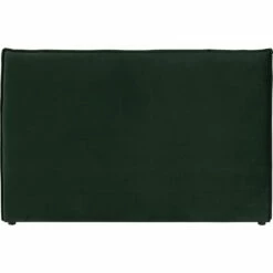 AELIS - Tête De Lit Rectangulaire En Velours - Vert Cèdre L175cm