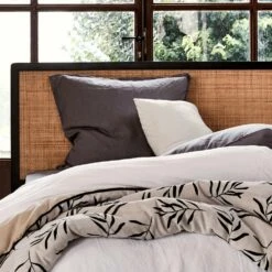 GALANT - Tête De Lit En Bois Et Rotin - Naturel L150cm -Doublures De Lit Soldes 2024 Tete de lit GALANT 27020883 A 1