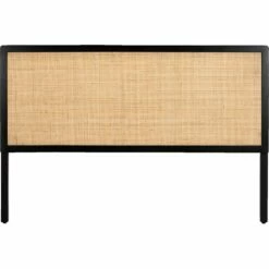GALANT - Tête De Lit En Bois Et Rotin - Naturel L150cm